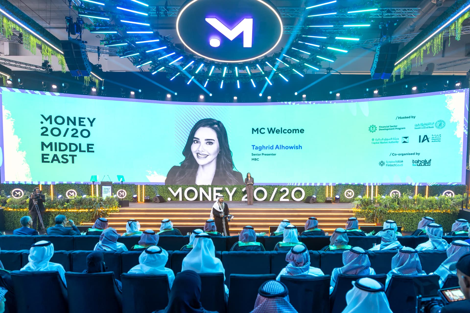 تغريد الهويش تقدم افتتاح Money20/20 الشرق الأوسط في الرياض